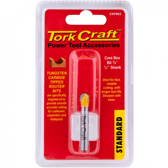 Router Bit Core Box 3/8' Router Bit Core Box 3/8'