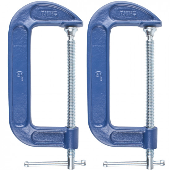 Clamp G Heavy Duty 150mm Twin Pack 6' Clamp G Heavy Duty 150mm Twin Pack 6'
