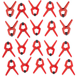 Clamp Spring Nylon 25mm 20pce Set