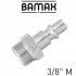 Quick Coupler/inserts Aro 3/8'm