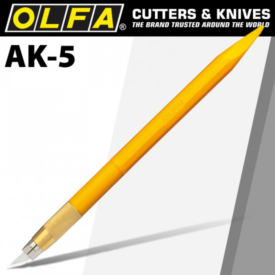 OLFA Art Knife Professional With Spare Blades Blister OLFA Art Knife Professional With Spare Blades Blister