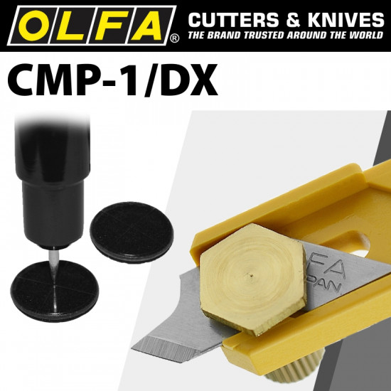 OLFA Compass Cutter With Ratchet & 10 Spare Blades OLFA Compass Cutter With Ratchet & 10 Spare Blades