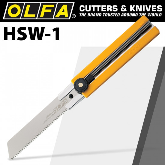 OLFA Retractable Saw Knife With Hswb-1 Blade OLFA Retractable Saw Knife With Hswb-1 Blade
