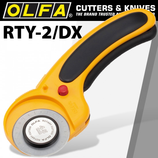OLFA 45mm Rotary Cutter Model Rty-2/dx OLFA 45mm Rotary Cutter Model Rty-2/dx