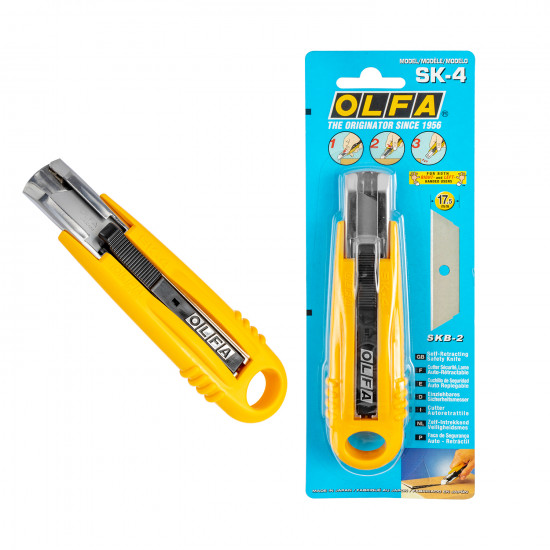OLFA Model Sk-4 Safety Carton Opener Box Knife