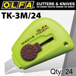 OLFA Magnetic Touch Knife 24 Per Pack
