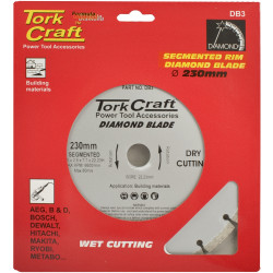 Diamond Blade Segmented 230mm