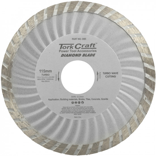 Diamond Blade Turbo 115mm Diamond Blade Turbo 115mm
