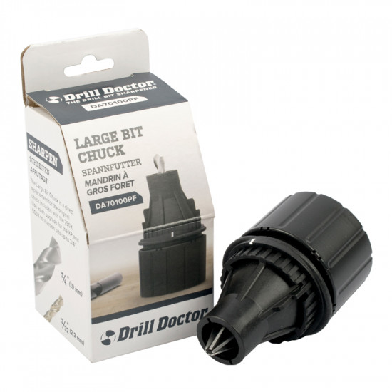 Chuck 2.5 - 19mm Large For DRILL DOCTOR 500xi & 750xi Da70100pf Chuck 2.5 - 19mm Large For DRILL DOCTOR 500xi & 750xi Da70100pf