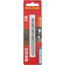 Drill Hss 6.0mm 135deg 1/card Industrial Bit