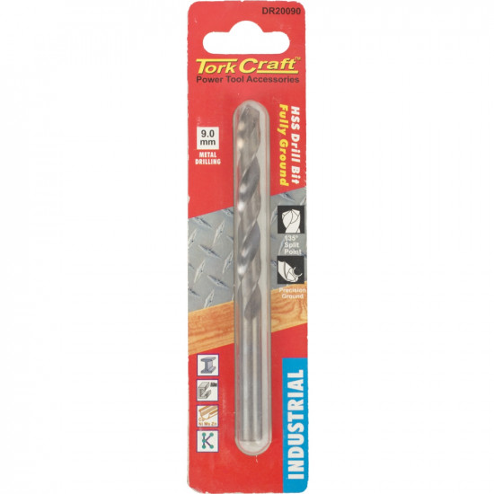 Drill Hss 9.0mm 135deg 1/card Industrial Bit Drill Hss 9.0mm 135deg 1/card Industrial Bit