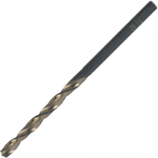 Drill Bit Hss Turbo Point 3.5mm 1/card Drill Bit Hss Turbo Point 3.5mm 1/card
