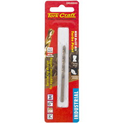 Drill Bit Hss Turbo Point 4.2mm 1/card