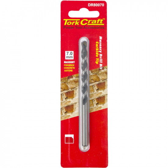 Drill Bit Masonry/concrete 7.0mm 1/card Drill Bit Masonry/concrete 7.0mm 1/card