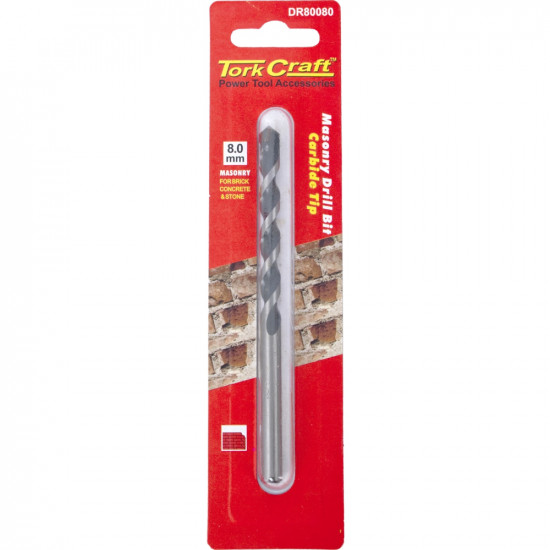 Drill Bit Masonry/concrete 8.0mm 1/card Drill Bit Masonry/concrete 8.0mm 1/card