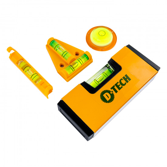 Level Kit 4pc Line/round/t-type/mini Level With Storage Case Level Kit 4pc Line/round/t-type/mini Level With Storage Case