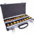Router Bit Set 24pc Aluminium Case 1/4 Shank