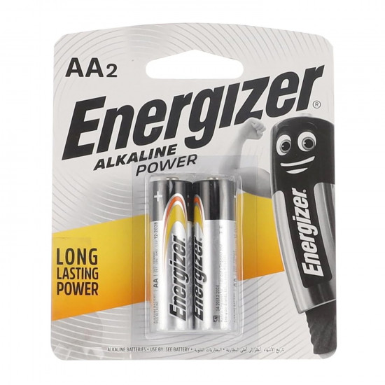 ENERGIZER Power Aa - 2 Pack (moq 20) ENERGIZER Power Aa - 2 Pack (moq 20)