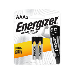 ENERGIZER Power Aaa - 2 Pack (moq 20)