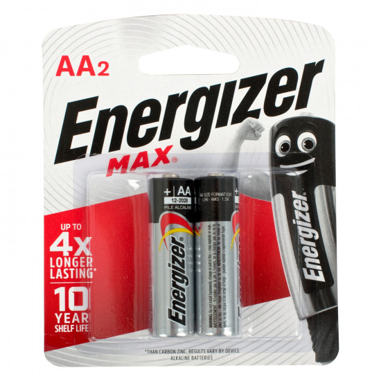 ENERGIZER Max Aa - 2 Pack (moq 20) ENERGIZER Max Aa - 2 Pack (moq 20)