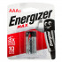 ENERGIZER Max Aaa - 2 Pack (moq 20)