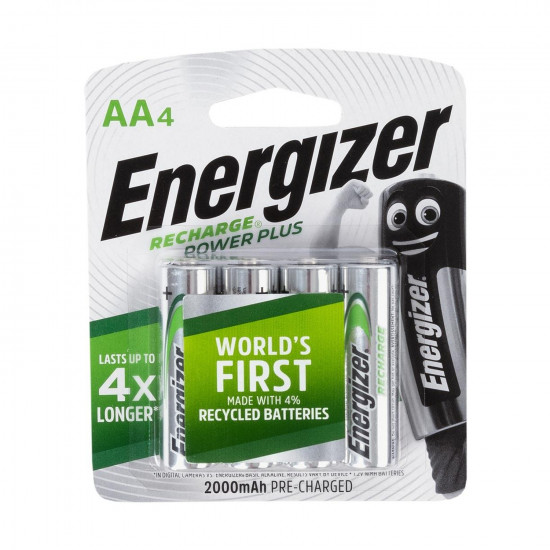 ENERGIZER Recharge: 2000 Mah Aa - 4 Pack ENERGIZER Recharge: 2000 Mah Aa - 4 Pack