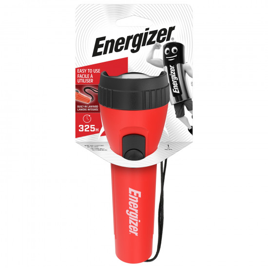 ENERGIZER Torch Red Medium 2d 25 Lumens (moq 9)