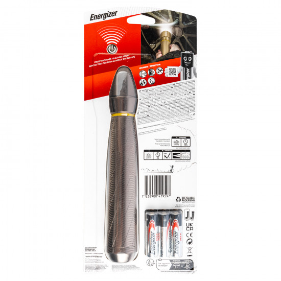 ENERGIZER Metal Vision 1500 Lum 6aa Bat Inc ENERGIZER Metal Vision 1500 Lum 6aa Bat Inc