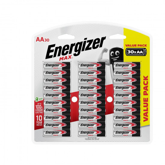 ENERGIZER Max Aa - 30 Pack (moq 4) ENERGIZER Max Aa - 30 Pack (moq 4)