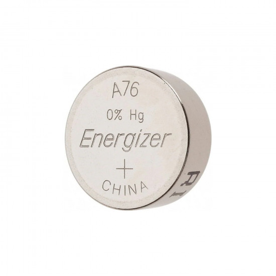 ENERGIZER A76 Lr44 1.5v Alkaline Battery 2 Pack (moq 12) Coin ENERGIZER A76 Lr44 1.5v Alkaline Battery 2 Pack (moq 12) Coin