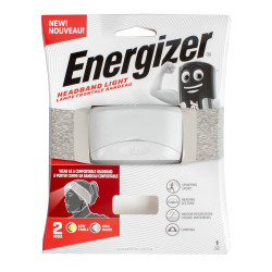 ENERGIZER Headb& Headlamp Low Beam 30 Lum High Beam 100 Lum