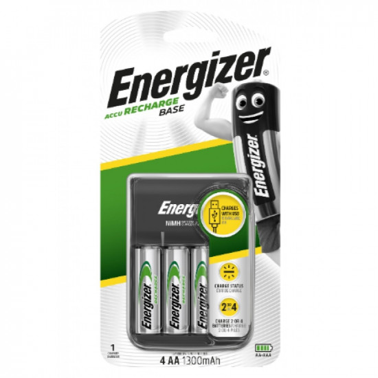 Base Charger Usb + 4x Nimh Aa 1300mah Batteries Base Charger Usb + 4x Nimh Aa 1300mah Batteries