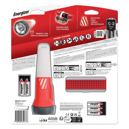 ENERGIZER Auto Emergancy Light Set With Batteries ENERGIZER Auto Emergancy Light Set With Batteries