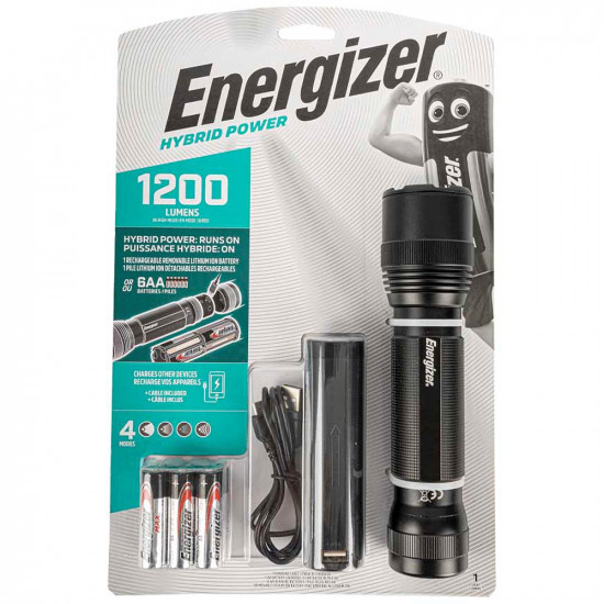 ENERGIZER Hybrid Tactical Handheld Light (with 6 X Aa) ENERGIZER Hybrid Tactical Handheld Light (with 6 X Aa)