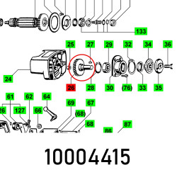 Spindle Csp 132 E Vollst.