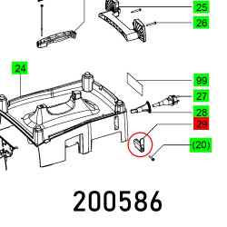 Cable Clamp Ctn Et-bg