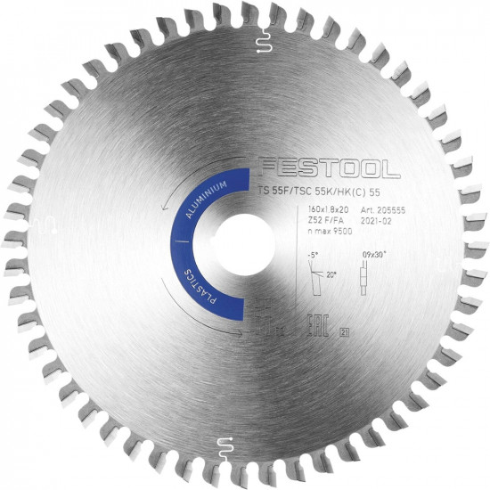 Saw Blade Aluminium-plastics Hw 160x1,8x Saw Blade Aluminium-plastics Hw 160x1,8x