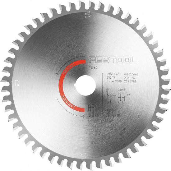 Saw Blade H 168x1.8x20 Tf52 Saw Blade H 168x1.8x20 Tf52