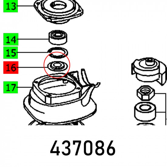 Retaining Ring Rs 1 Oben Retaining Ring Rs 1 Oben