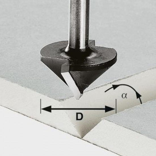 Cutter - V Groo Hw D32-90grad Cutter - V Groo Hw D32-90grad