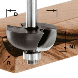 Profile Cutter Hw D25,5-r 6,35