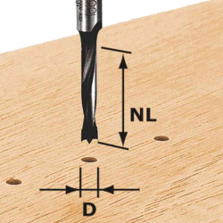Dowel Drill Hw D10-30 Z