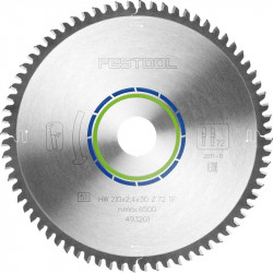 Saw Blade Hw 210x2,4x30 Tf72