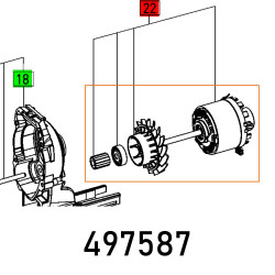 Motor Ec30-7-b 14,4va