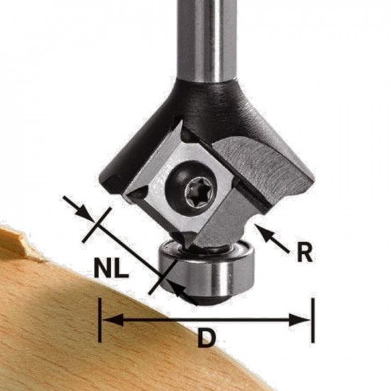Wepla Cutter S8 Hw R1,5 D28 Kl12,7ofk