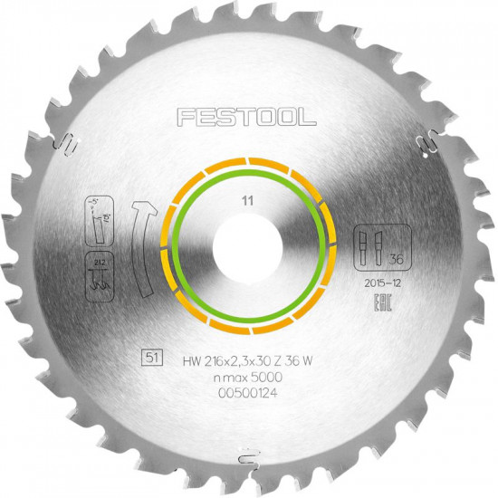 Universal Saw Blade 216x2.3x30 W36 Universal Saw Blade 216x2.3x30 W36
