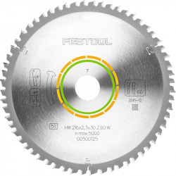 Fine Tooth Saw Blade 216x2.3x30 W60