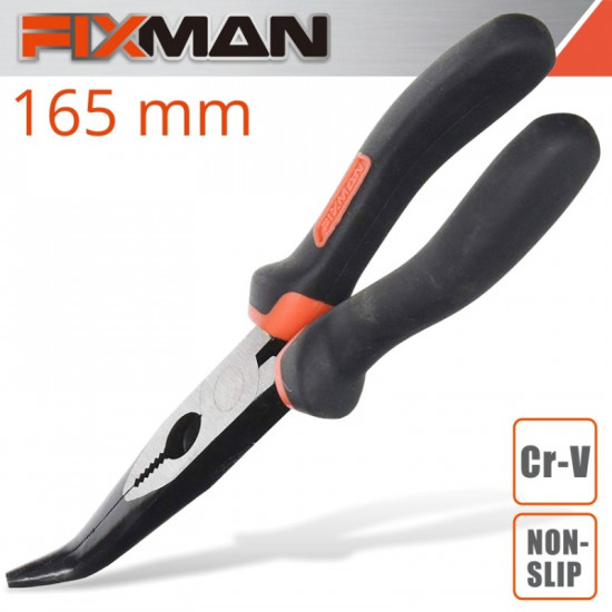 FIXMAN Industrial Bent Nose Pliers 6' X 160mm