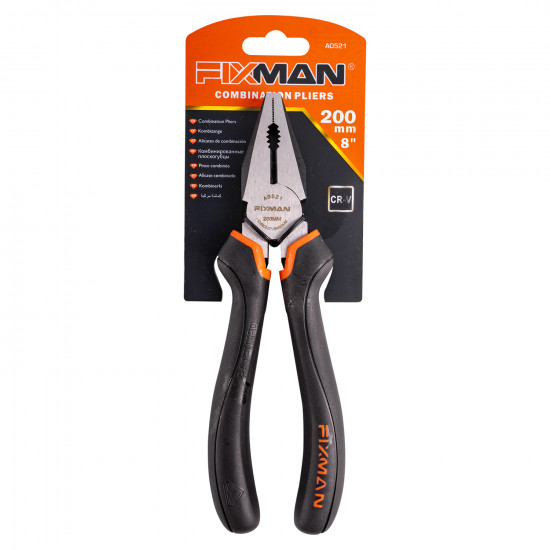 FIXMAN Industrial Combination Pliers 8' X 200mm FIXMAN Industrial Combination Pliers 8' X 200mm
