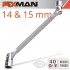 FIXMAN Hinged Socket Wrench 14x15mm